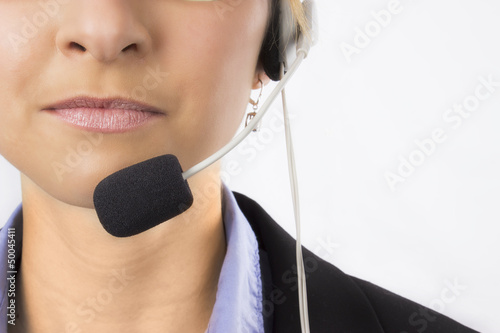 Photo: callcenter woman callcenter woman