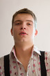 Portrait of a stylish teenager