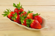 Red strawberries