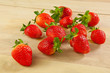 Red strawberries