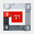 Consecutive steps design template