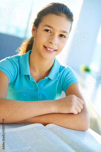 Photo: School girl School girl