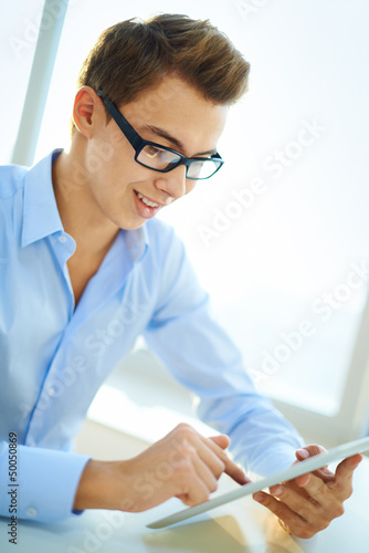 Photo: Business student Business student