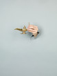 female hand holding magic lamp