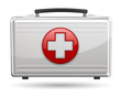 Illustration: First aid box icon. Vector Illustration First aid box icon. Vector Illustration