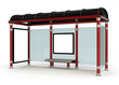 Abri de Bus Rouge