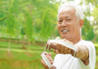 Asian senior workout