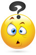 Smiley Vector Illustration - Puzzled Face