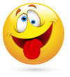Vector: Smiley Vector Illustration - Tongue Out Smiley Vector Illustration - Tongue Out