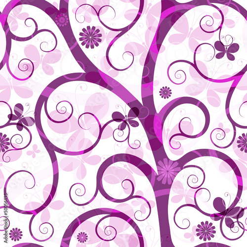 Vector: Seamless spring pattern Seamless spring pattern