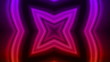 Neon lines, abstract digital background, HD 1080p