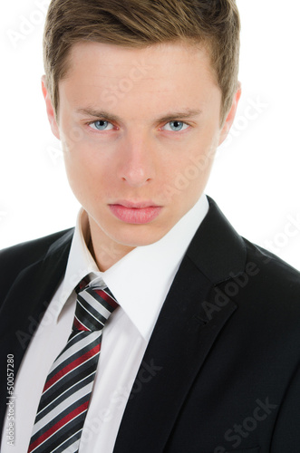 Photo: hübscher mann schaut in die kamera hübscher mann schaut in die kamera