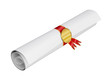 Certificate scroll