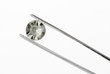 gem and tweezers