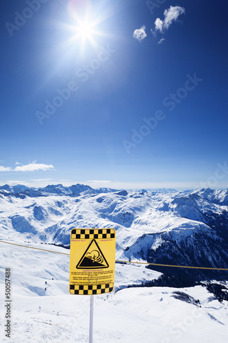 Photo: Snow ski resort under the sun Snow ski resort under the sun