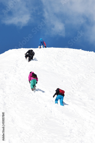Photo: Towards summit Towards summit