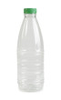 Empty transparent plastic bottle
