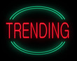Trending concept.