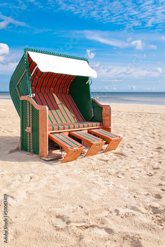 Photo: Dreier Strandkorb Dreier Strandkorb