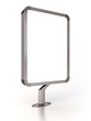 Street Billboard Isolated Street Billboard Isolated