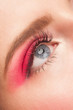 Woman eye with makeup