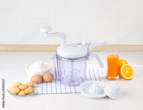 Photo: Food mixer with squeeze function Food mixer with squeeze function