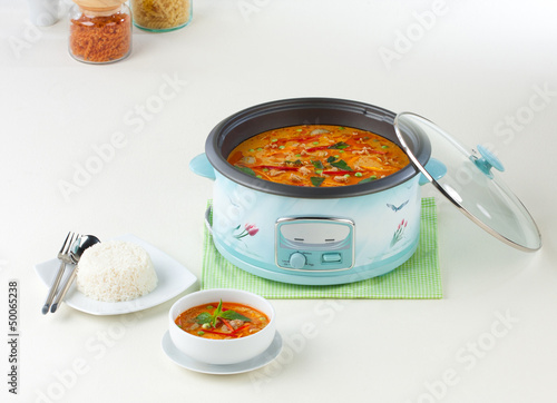 Photo: multiple purpose electric pot can rice steaming and cooking multiple purpose electric pot can rice steaming and cooking