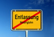 Schild Entlassung © Matthias Buehner
