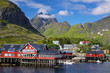Picturesque village on Lofoten