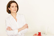 Businessfrau am Arbeitsplatz