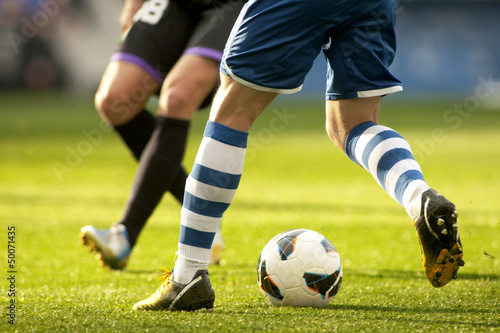 Photo: Futbol. Dribbling Futbol. Dribbling
