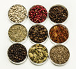 Different types of spices