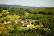 Foto: france green field panorama france green field panorama