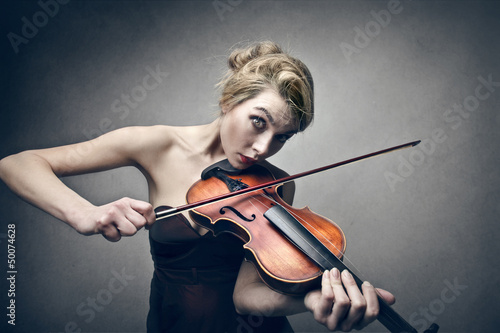 Photo: violinist violinist