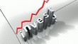 Video: Concept animation, growing chart - Investor. Concept animation, growing chart - Investor.