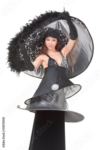 Photo: Woman in Haute Couture Fashion Woman in Haute Couture Fashion