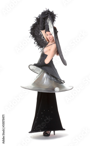Photo: Woman in Haute Couture Fashion Woman in Haute Couture Fashion