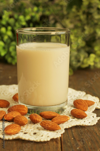Photo: almond milk almond milk