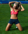 Sporty woman
