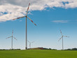 Photo: German Rural Hill Windturbines German Rural Hill Windturbines