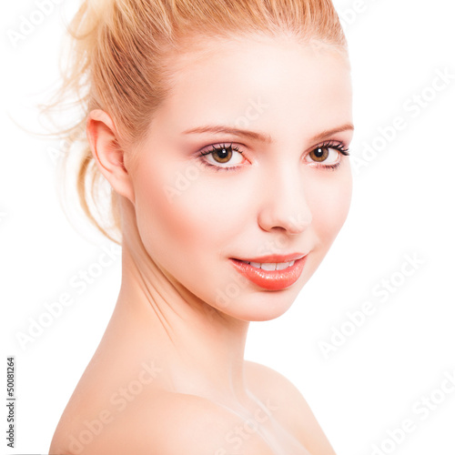 Photo: attraktive junge blonde Frau attraktive junge blonde Frau