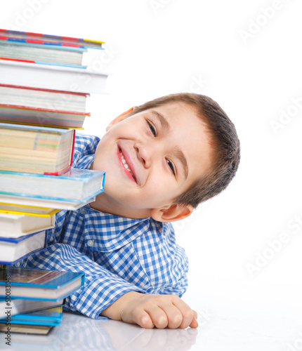 Photo: Smart Boy Studying Smart Boy Studying