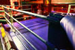 Empty boxing ring abstraction