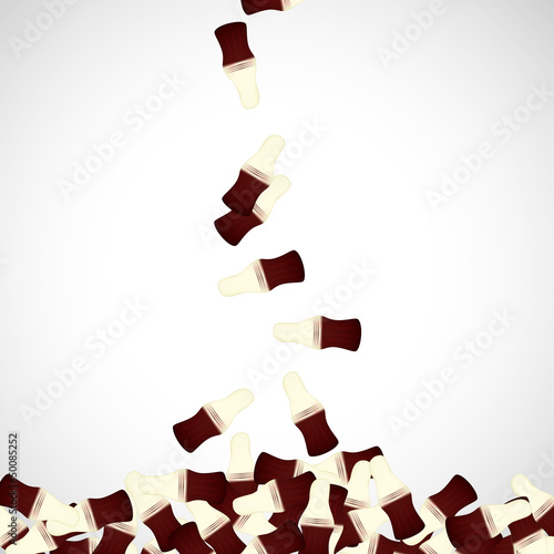 Vector: candy cola bottle candy cola bottle