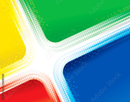 Vector: Abstract cross stripes colorful technology background. Abstract cross stripes colorful technology background.