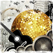 Grunge party design