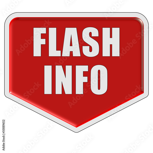 Illustration: Marker rot FLASH INFO Marker rot FLASH INFO