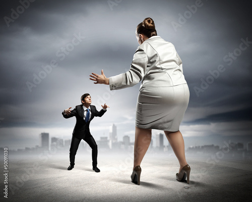 Photo: Business dispute Business dispute