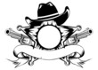 sheriffs star and revolvers
