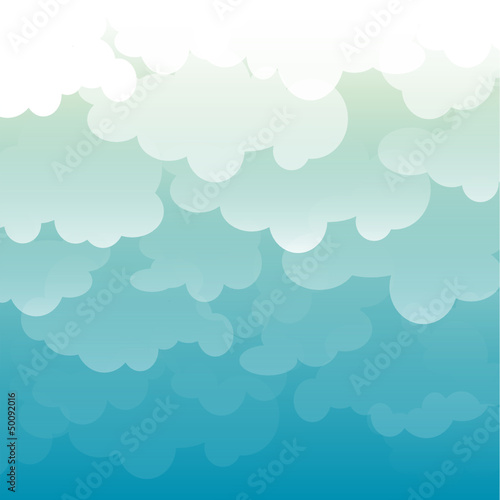 Vector: wolkenhimmel wolkenhimmel
